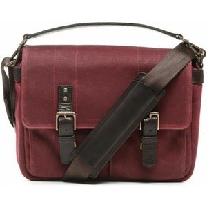 Leather & Waxed Canvas Shoulder Bag
